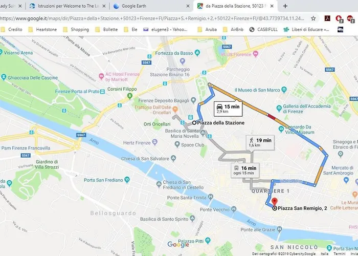 5 Min Dagli Uffizi Wifi Confort Appartement *