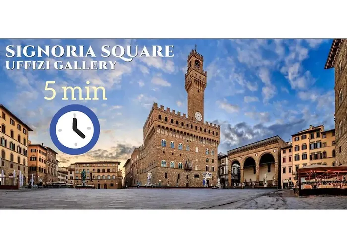 5 Min Dagli Uffizi Wifi Confort
